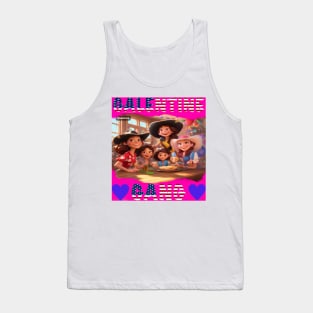 Galentine gang night out Tank Top